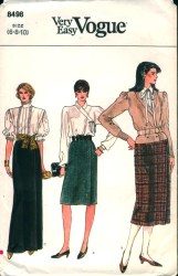 8498 VOG STRT FRONT WRAP KNEE 3 LENGTHS PATTERN 6-10